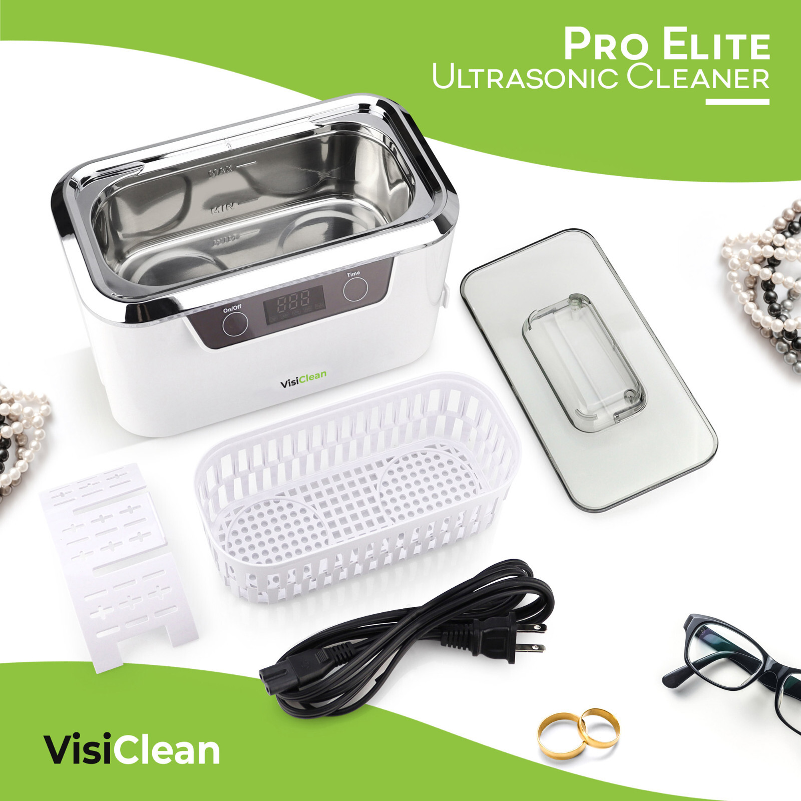InvisiClean Pro Elite Ultrasonic Cleaner – Factory Refurbished – OTS-IC-2755
