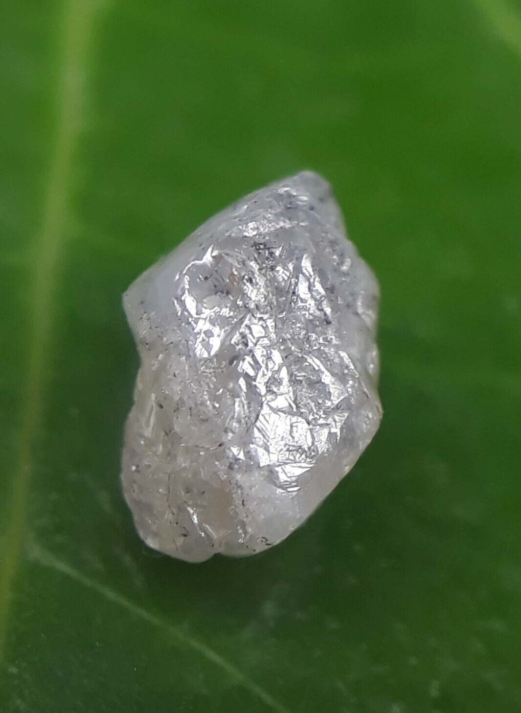 0.84 Ct, Natural Raw Diamond, Uncut Diamond,White Diamond,Rough Diamond,Ring