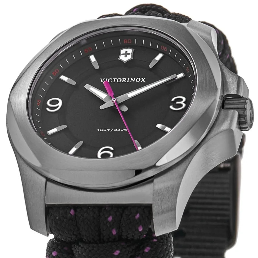 New Victorinox Swiss Army I.N.O.X. V Quartz Black Dial Women’s Watch 241918