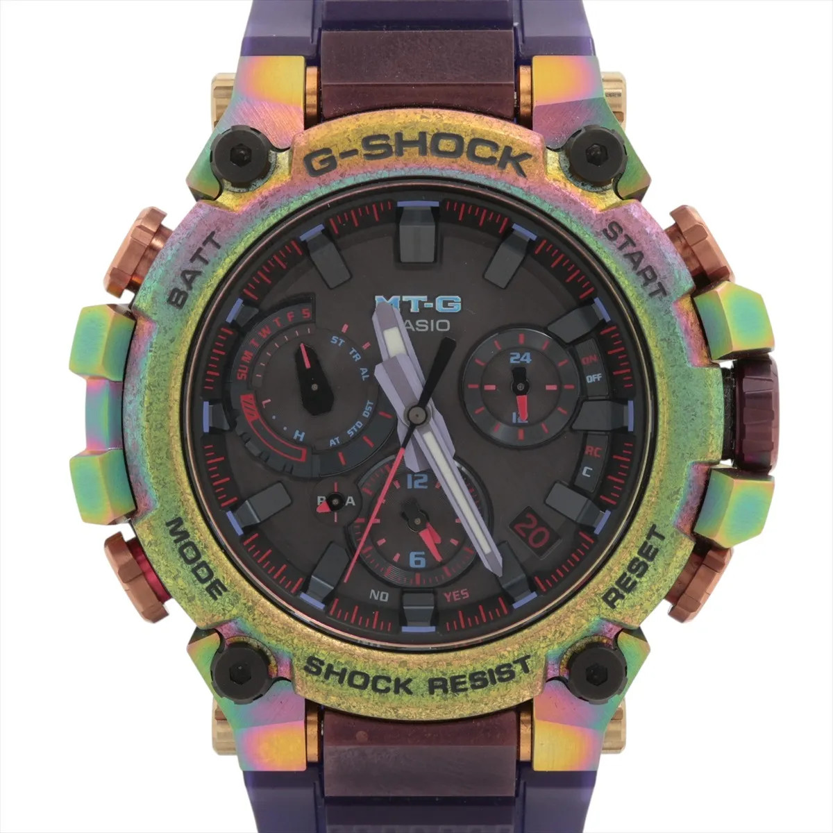Casio G-SHOCK MT-G MTG-B3000PRB-1AJR SS SS & Rubber Solar black dial
