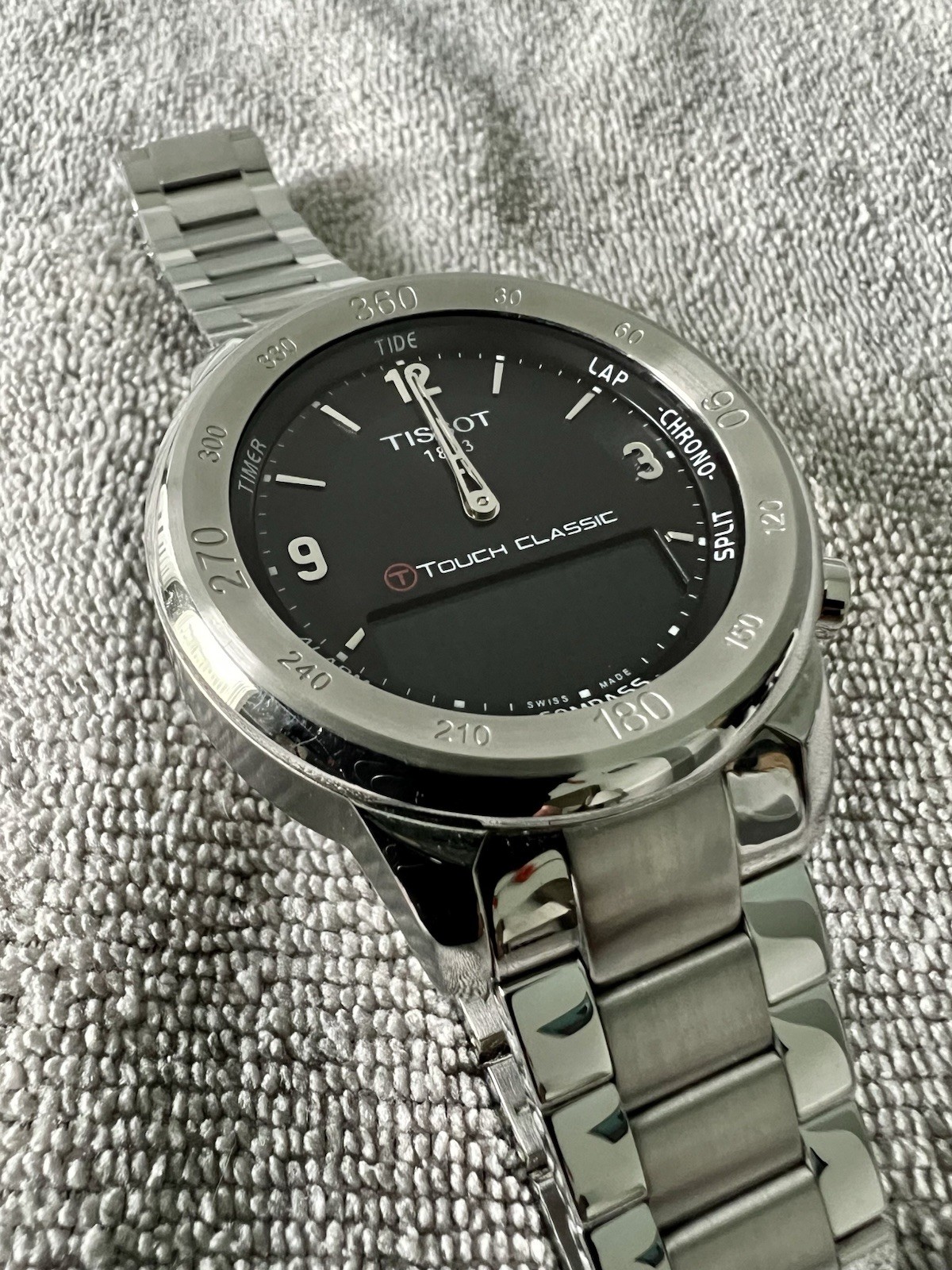 Tissot T-Touch Classic Watch – Authentic w/Receipt – NYC 5th Ave Flagship Store