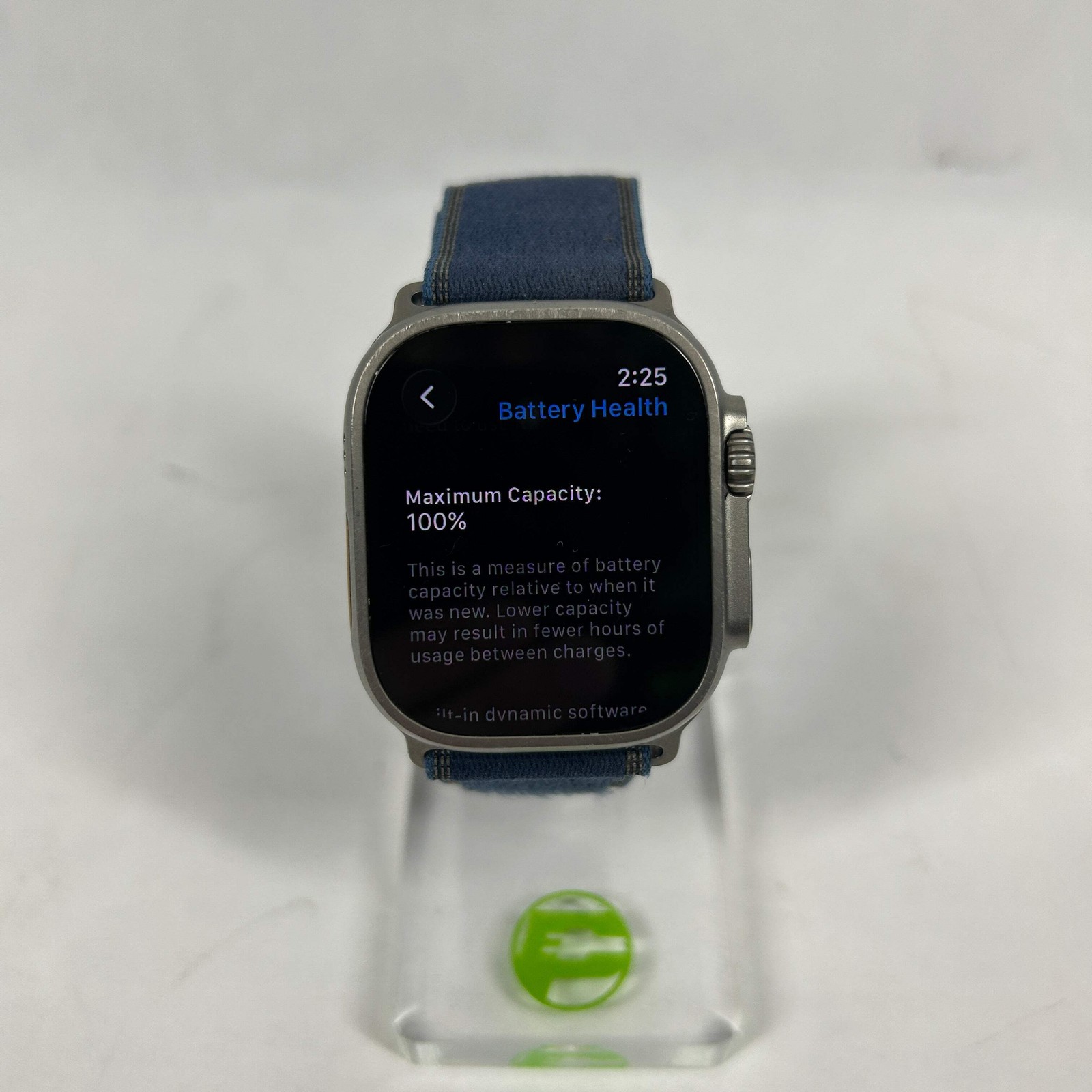 Unlocked Apple Watch Ultra 3 49MM Blue/Bright Blue Trail Loop MEWR4LW/A