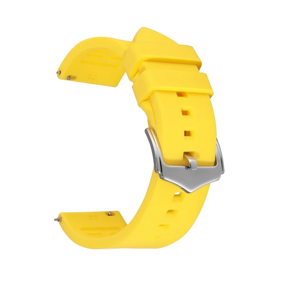 Universal Silicone Watch Band Strap 18mm 19 20mm 21mm 22 24mm Rubber Watch Belt