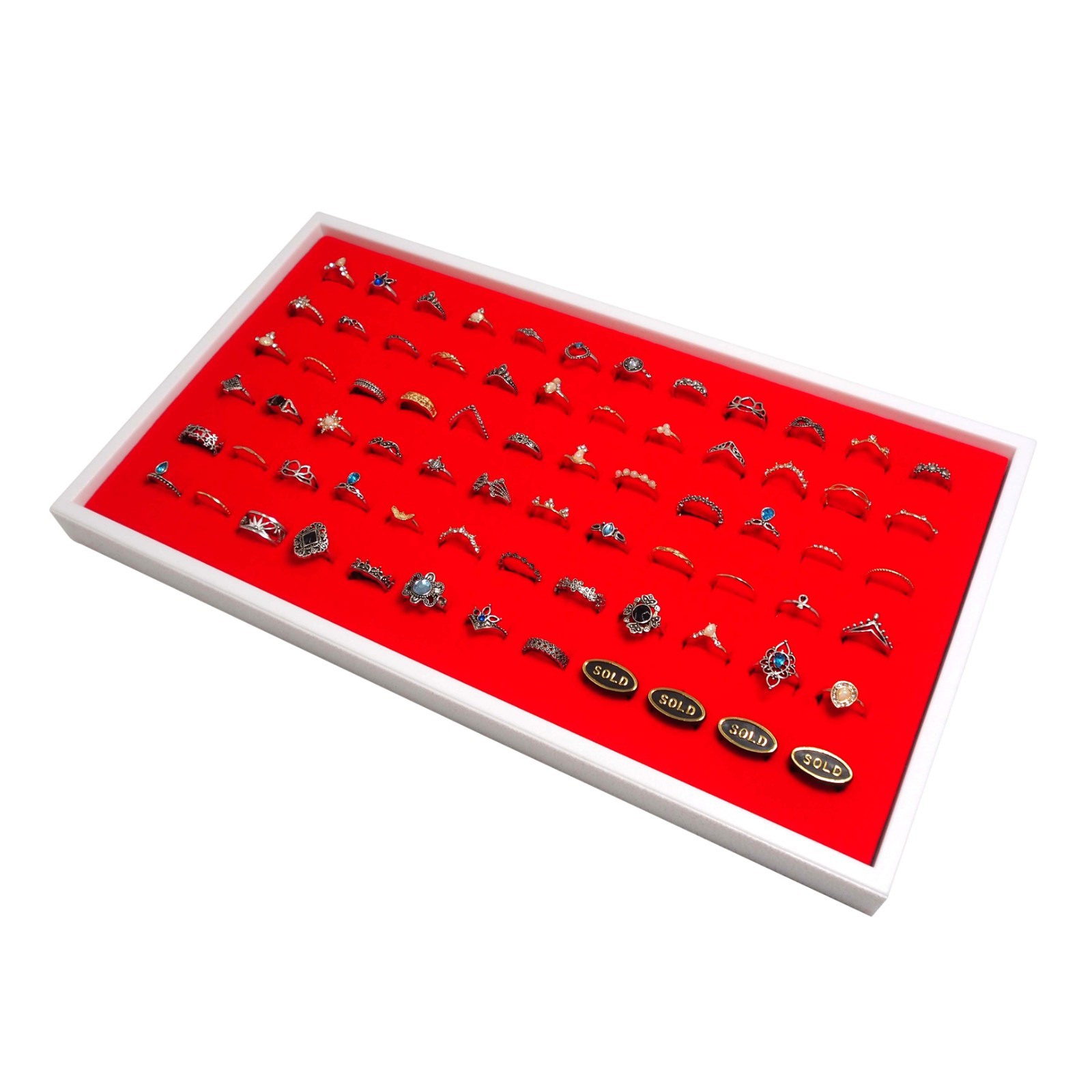 888 Display Made in USA Jewelry Foams Ring Foam Display 36 & 72 Ring Slot Foams