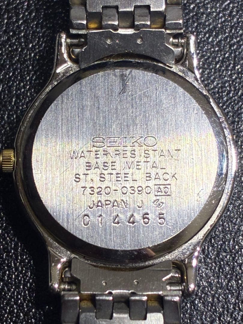 [New Battery] SEIKO Exceline Watch 7320-0390