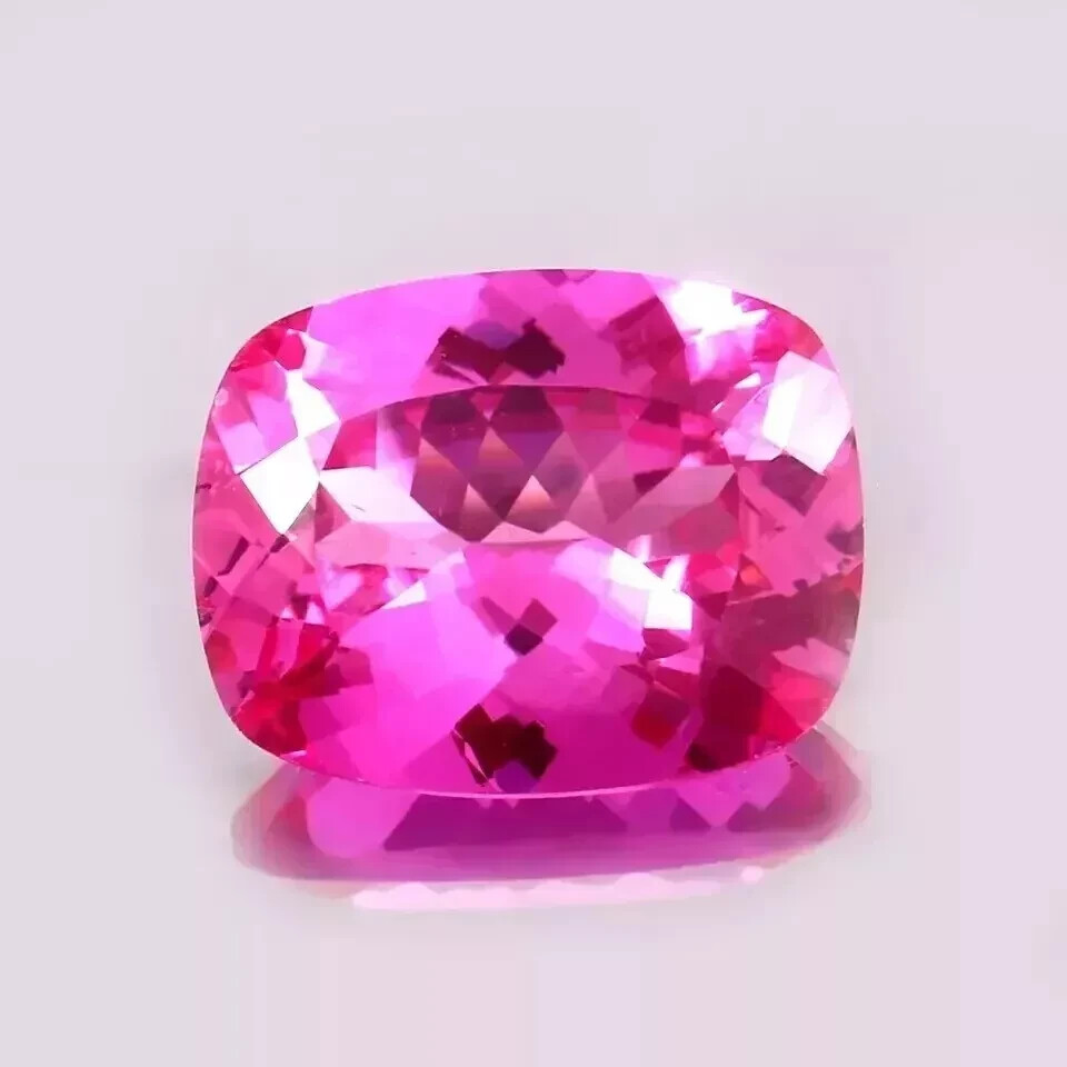 Superb Natural Pink Sapphire 23.14 Ct Cushion Shape Loose Gemstone EGL Certified