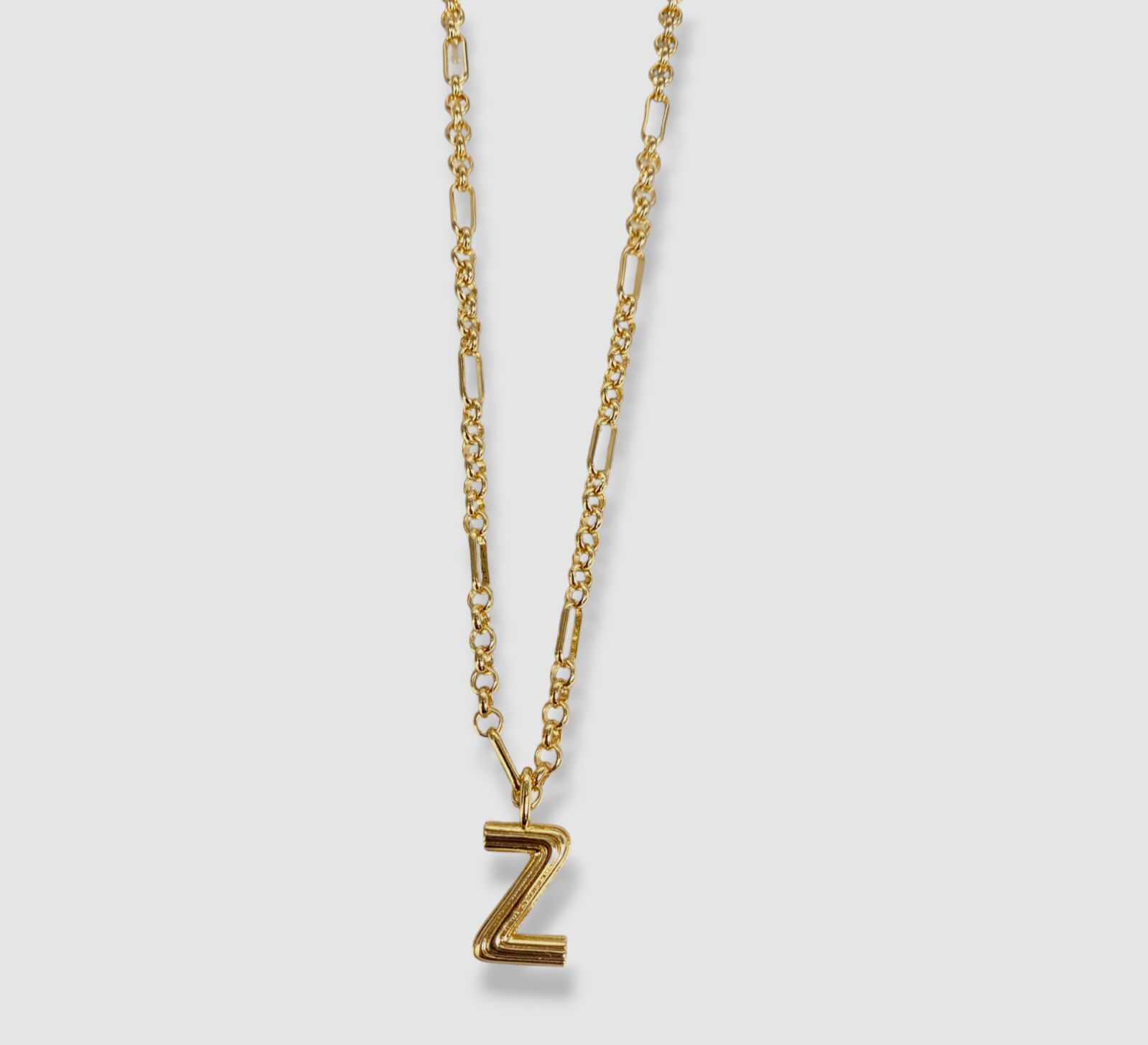 $44 BaubleBar Women’s Gold Fiona Initial “Z” Pendant Necklace