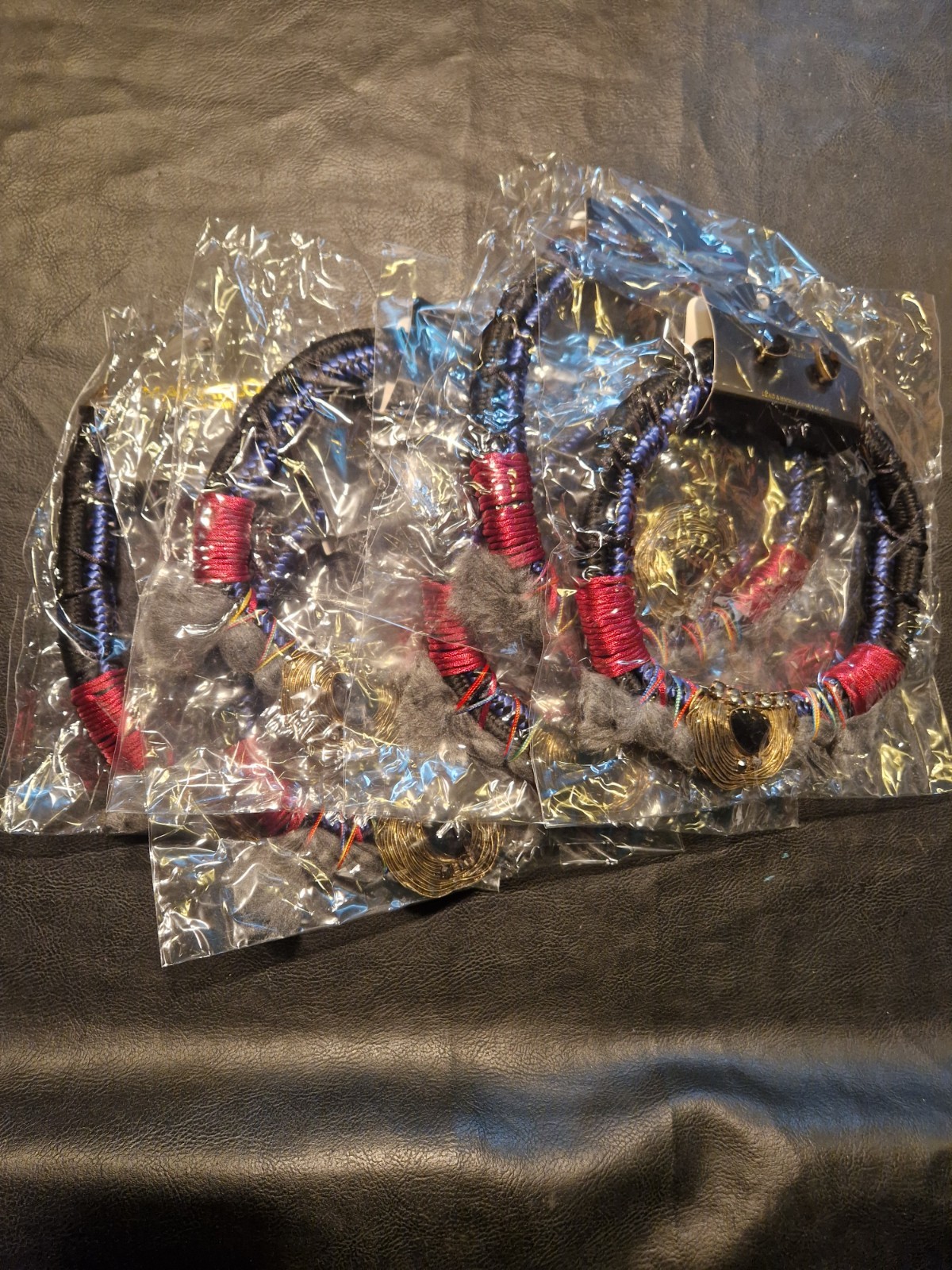 Makarlon Costume Jewelry Set Necklace & Earrings Black Lead & Nickel Compliance