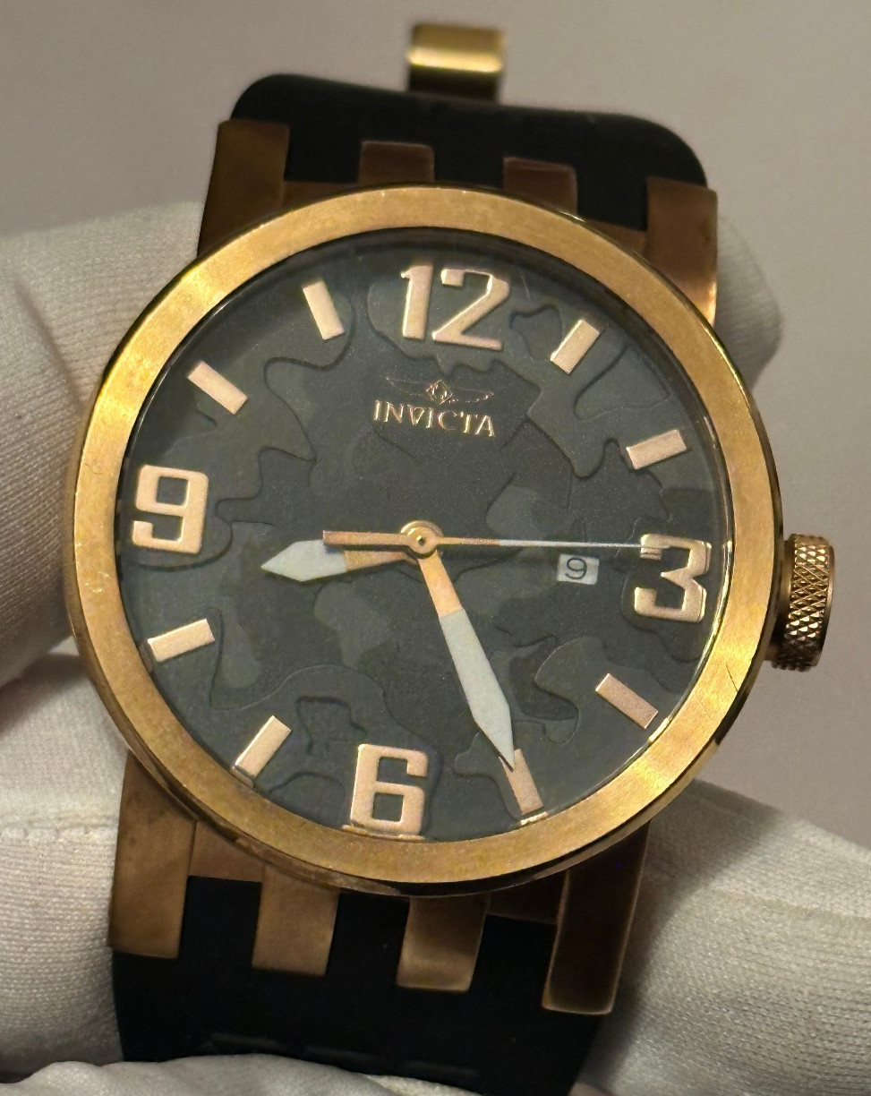 Invicta DNA Camouflage Night Owl Watch (Model 10448) – 46mm *Needs Battery*