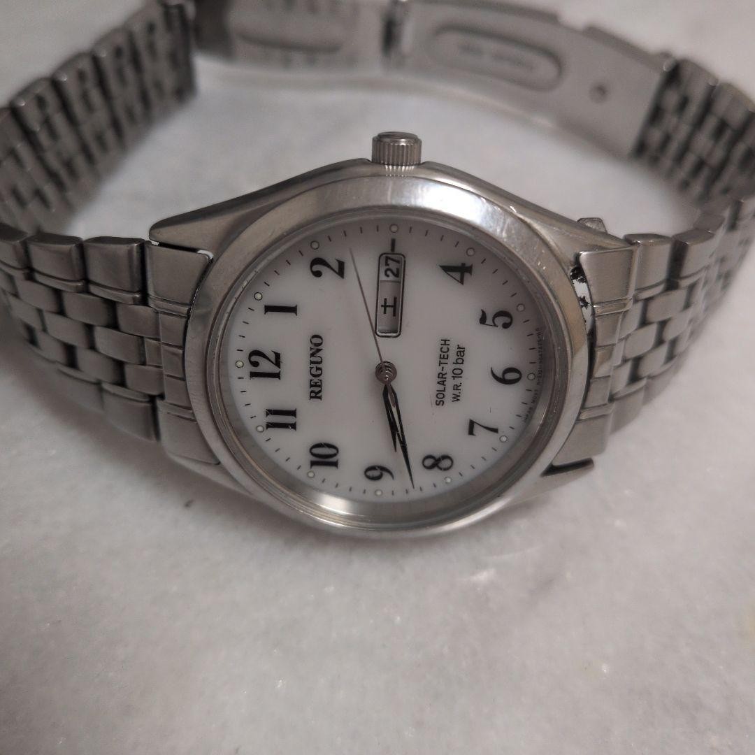 REGUNO SOLAR-TECH wristwatch. Working condition! Citizen