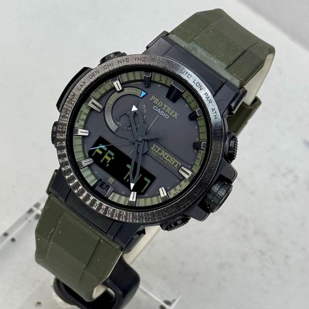 PROTREK PRW 60ECA Radio Solar Black Limited Model