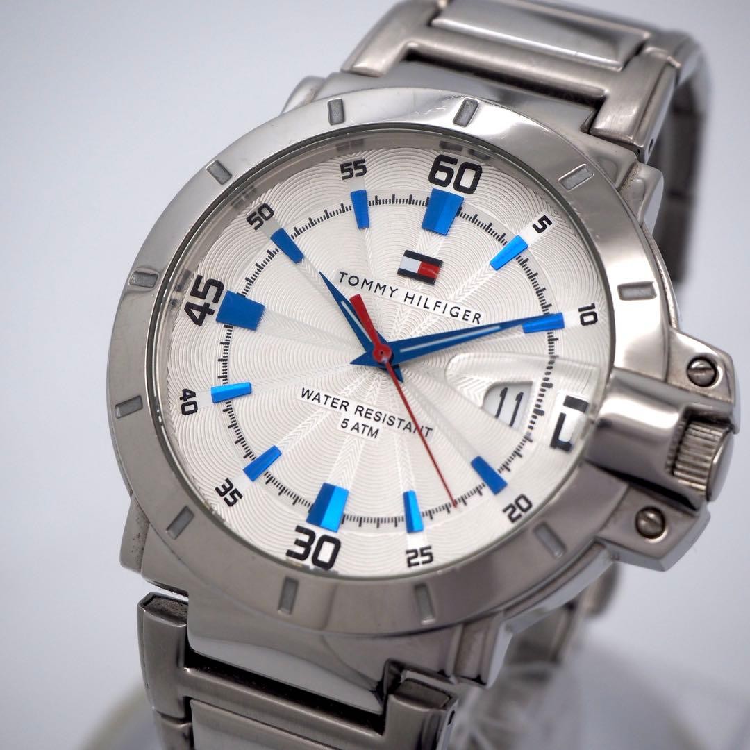 Tommy Hilfiger Date Mens Wrist 16.5cm Watch