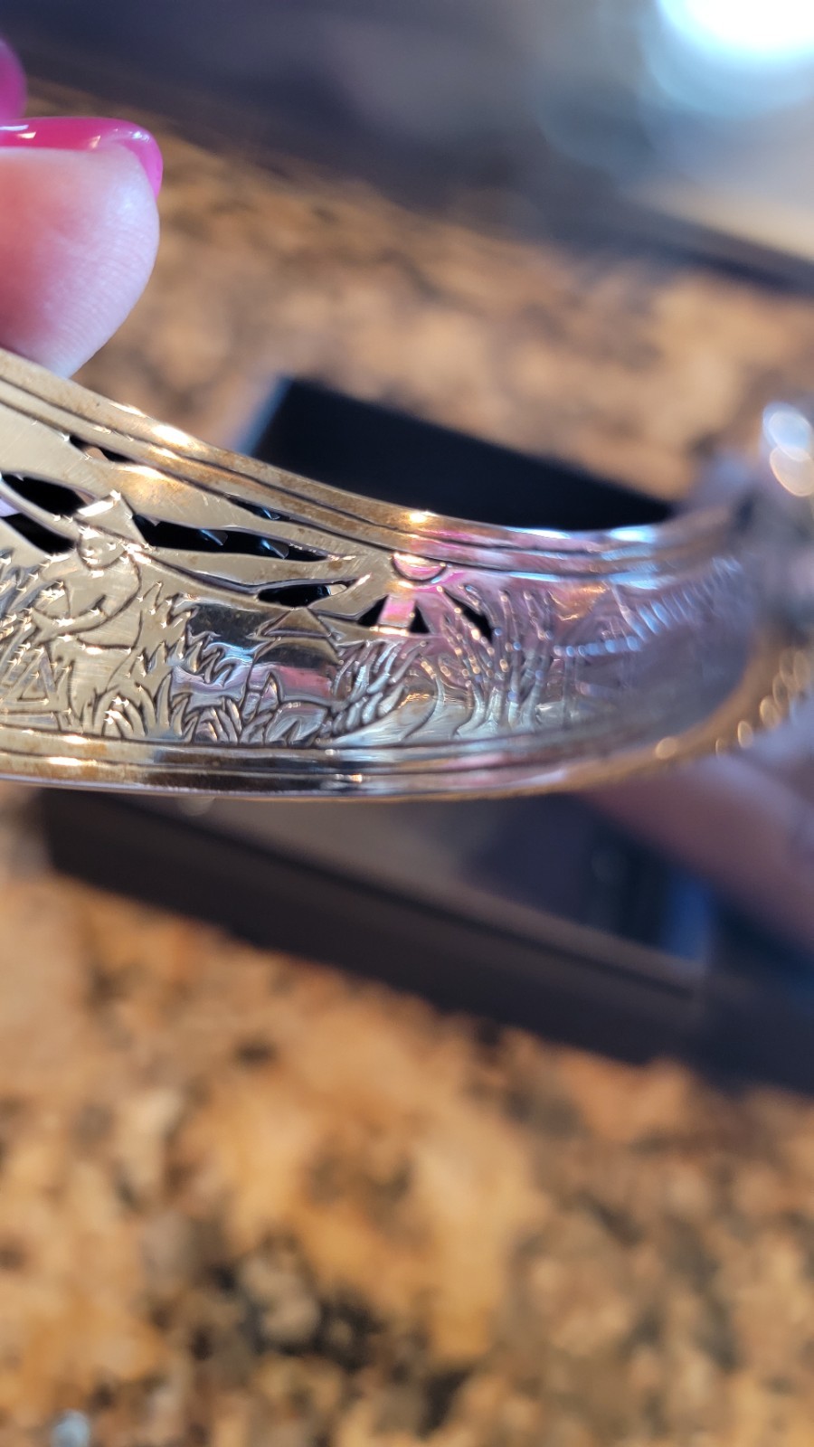 John Hardy Medium Classic Chain Silver Graduated Kick Cuff