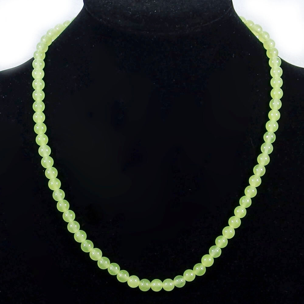 Fashion Jewelry 6mm Natural Multicolor Round Gemstone Beads Necklace 18 Inches