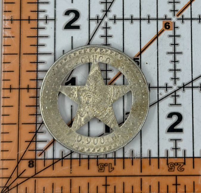 Mexico Silver 5 Pesos Cuauhtemoc 1948 Star