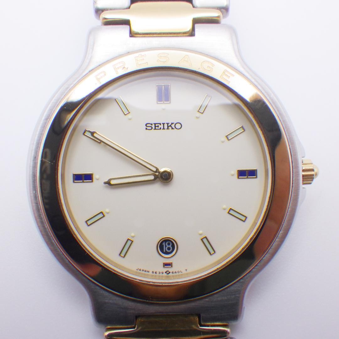 SEIKO Presage 5E39-6A10 Quartz Men’s Watch