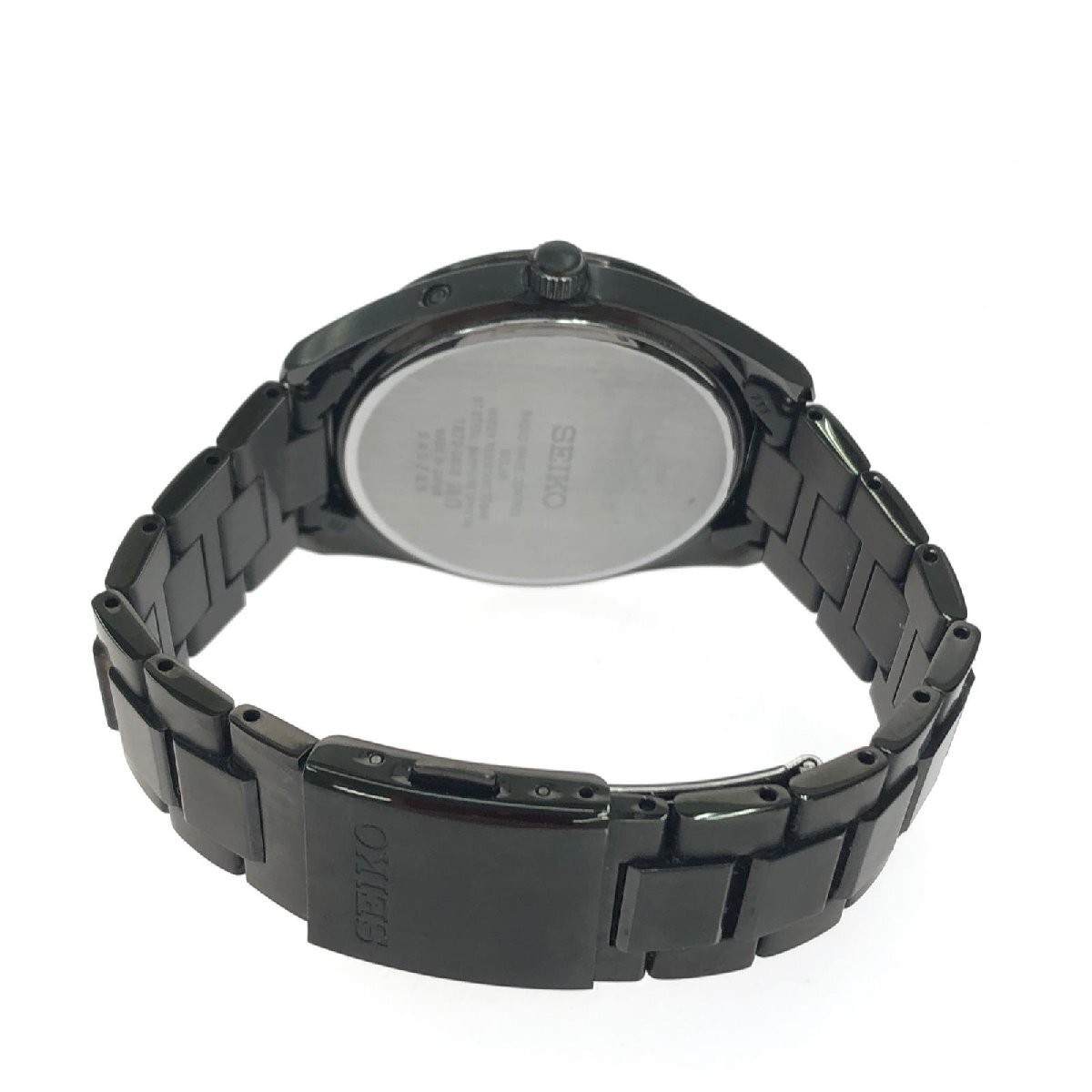SEIKO Men’s Watch Radio Solar Seiko Collection 7B72 0AC0 Black