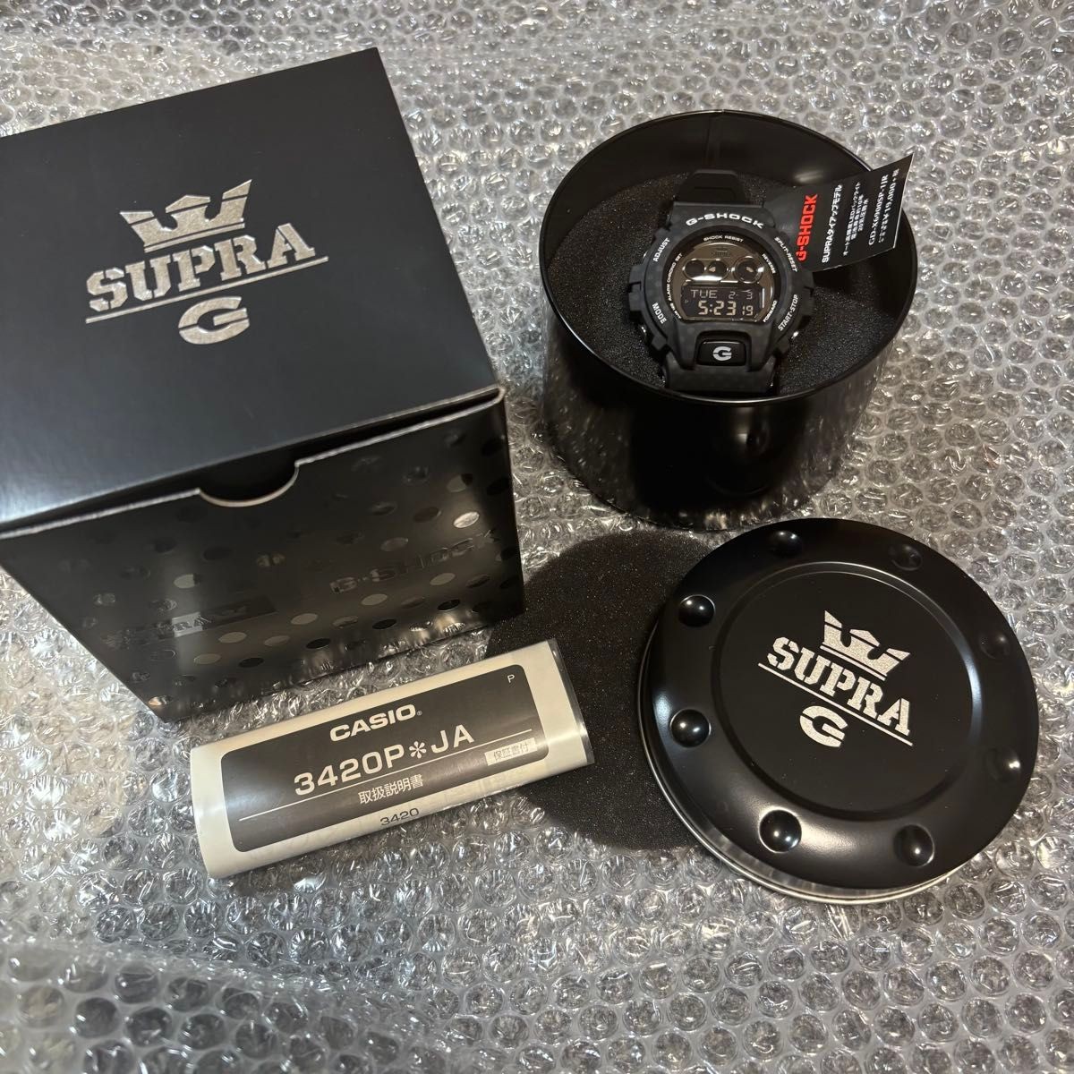 New G SHOCK GD X6900SP 1 SUPRA Second Collaboration Model CASIO Limited Watch