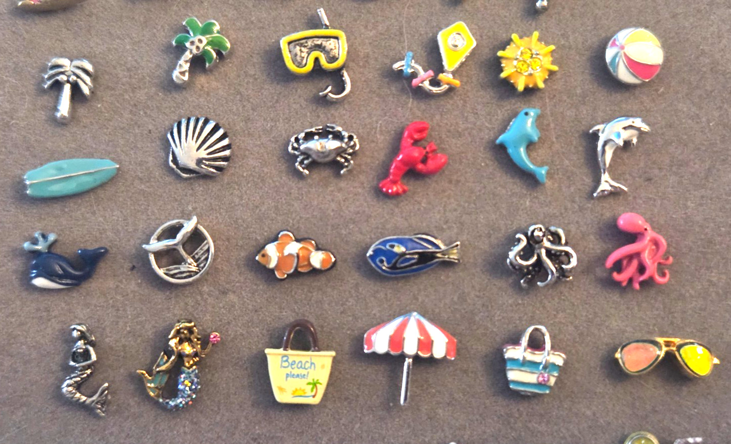Origami Owl Beach Ocean Travel Sea Vacation Charms NEW Authentic *YOUR CHOICE*