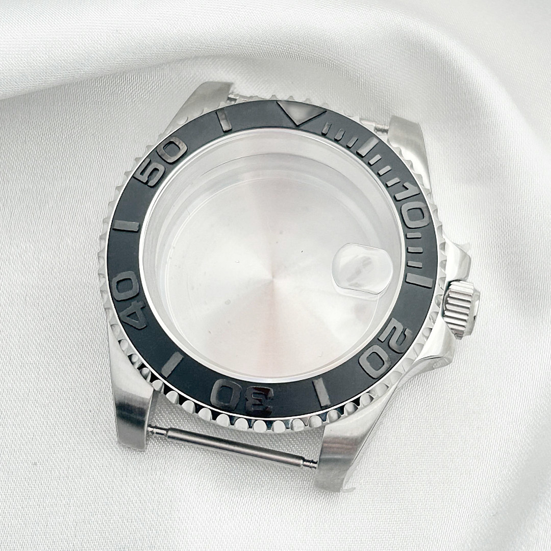20ATM 40mm Sapphire Glass Modified Watch Case fit NH34 NH35 NH36 120 click bezel