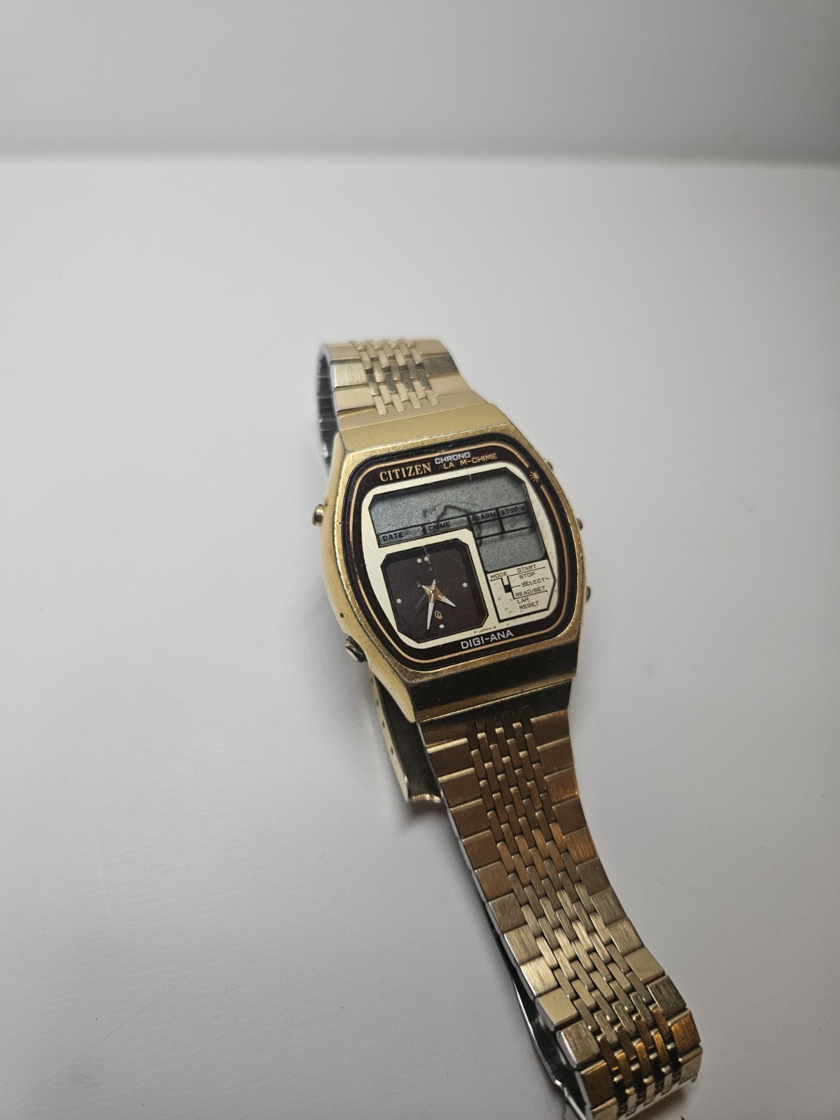 vintage Digi-Ana,Early Digital Watch Citizen 4195-24 non working