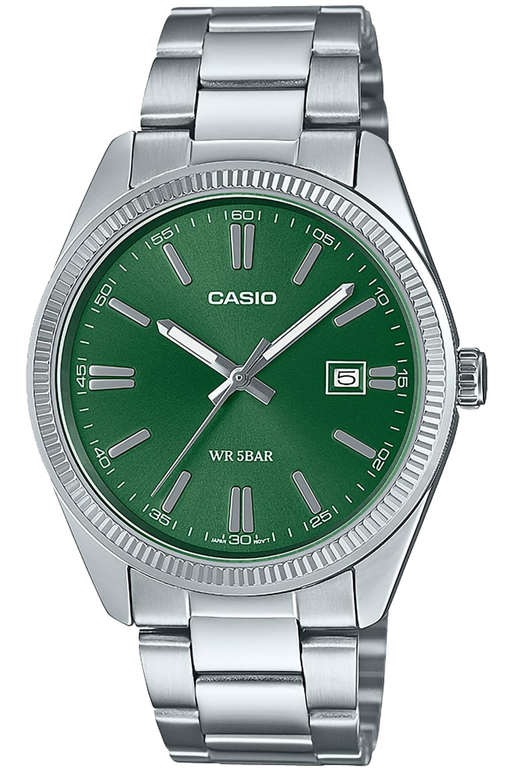 Casio MTP-1302D-3AJF Green Dial Analog Quartz Watch Men’s