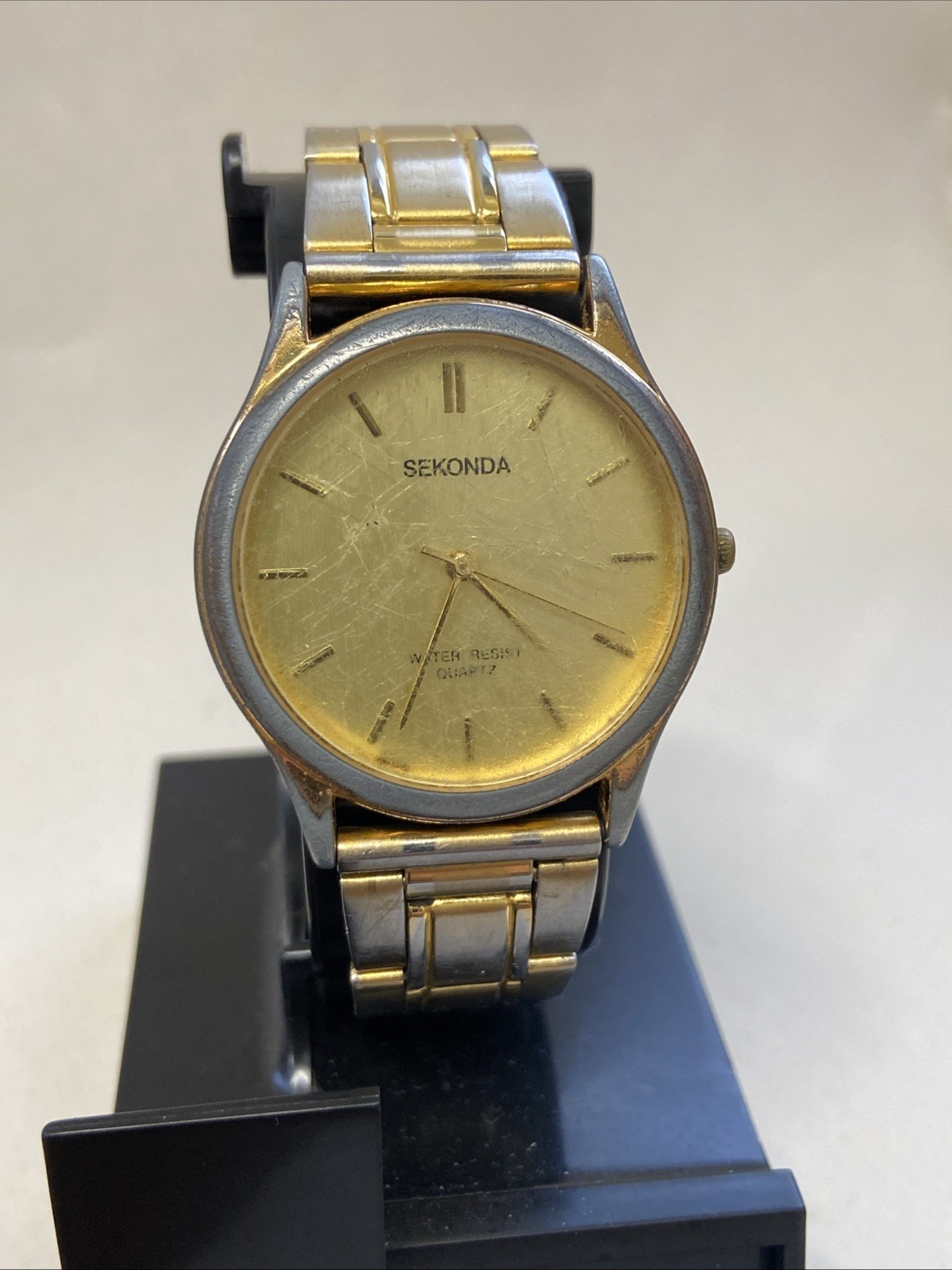 Sekonda 03429 Men’s Stainless Steel Quartz New Battery Heavy Wear