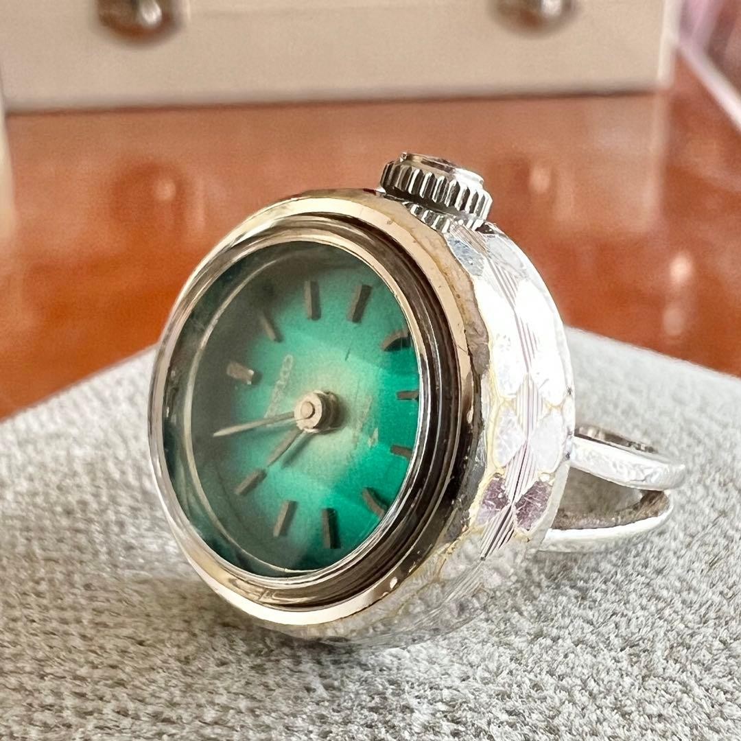 Showa Retro Vintage Hand-wound Watch Ring Watch SEIKO