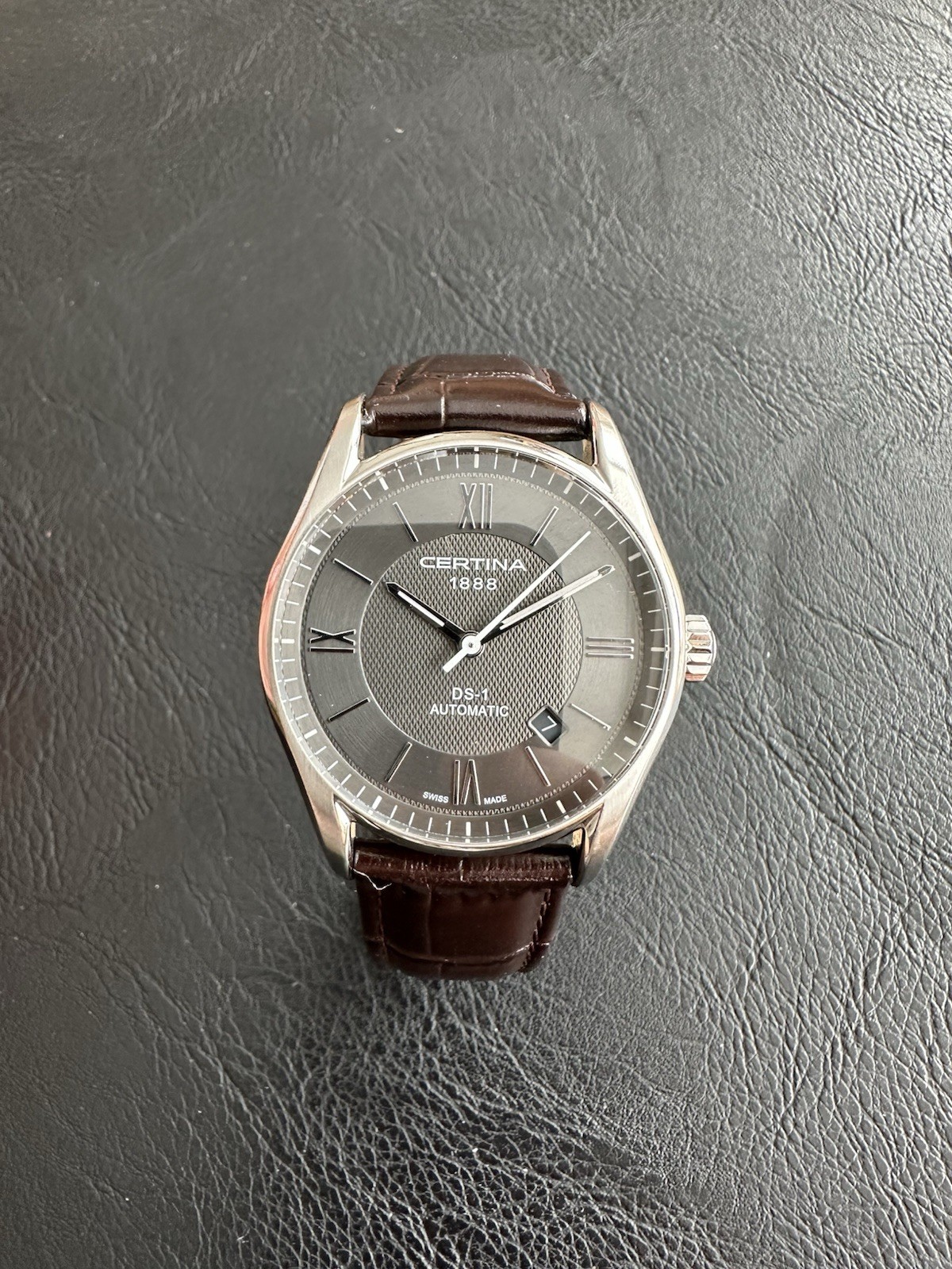 Certina DS 1 C006.407.16.088.00 Automatic Gray Dial Watch with Box & Manual