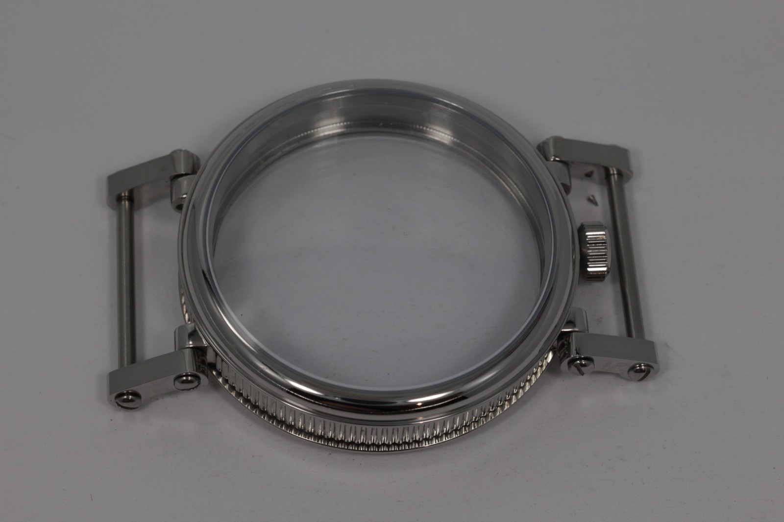 Stainless steel case for marriage watch will fit Illinois, Waltham 12s movement