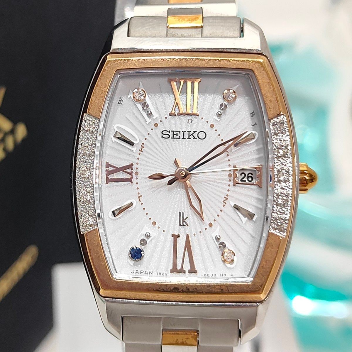 SEIKO LUKIA SSVW088 Radio Solar Limited Blue Watch