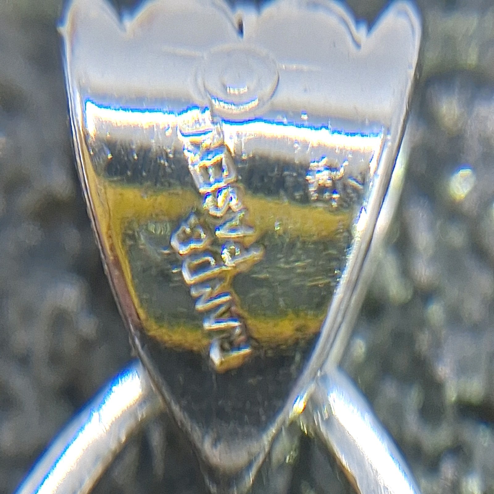Vtg Unique & Paseka 925 Sterling Coin Bezal 1986 Half Dollar Clad Coin Pendant