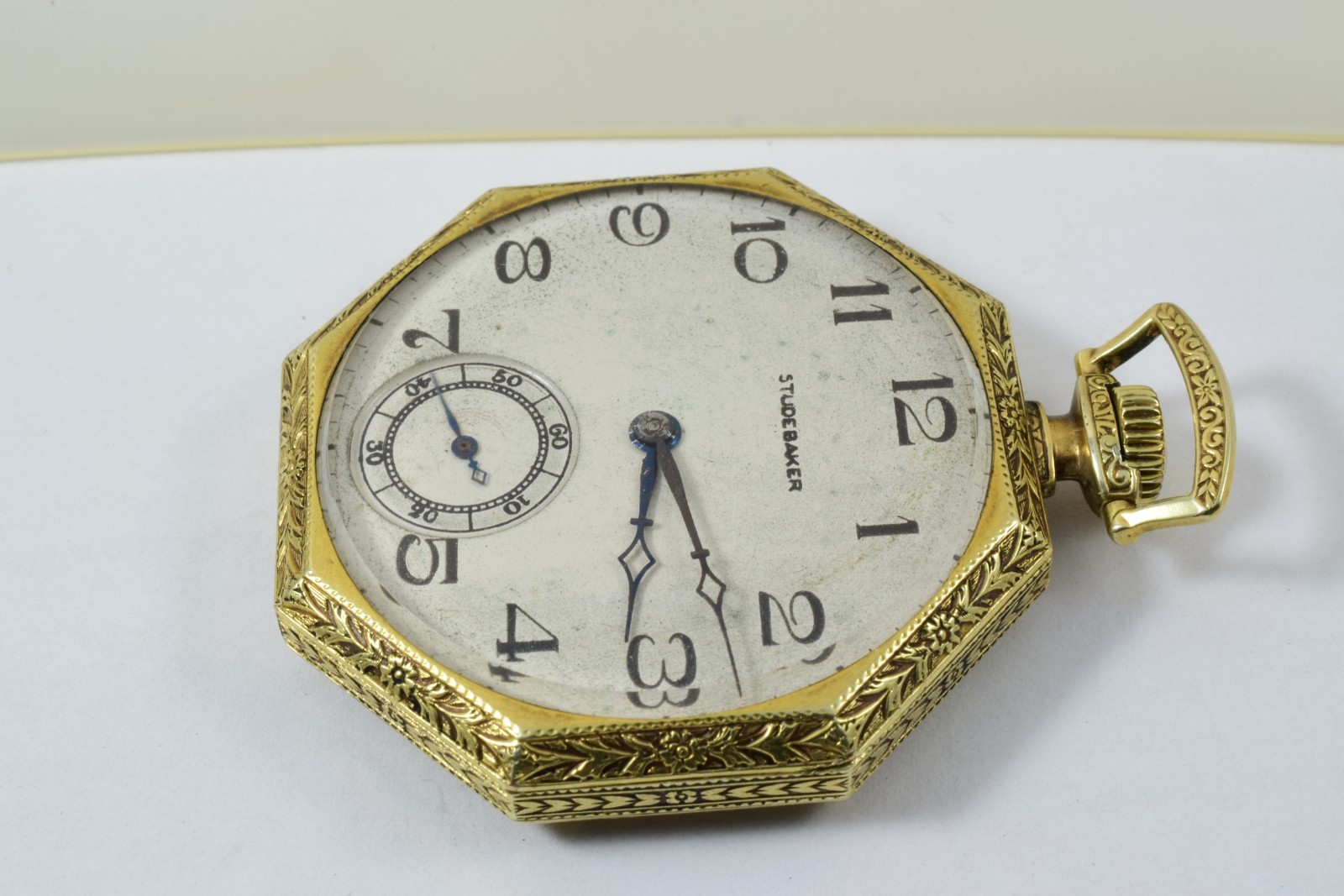 1924 South Bend 12s 14Gold-Filled 21j Studebaker Model 1 Pocket Watch
