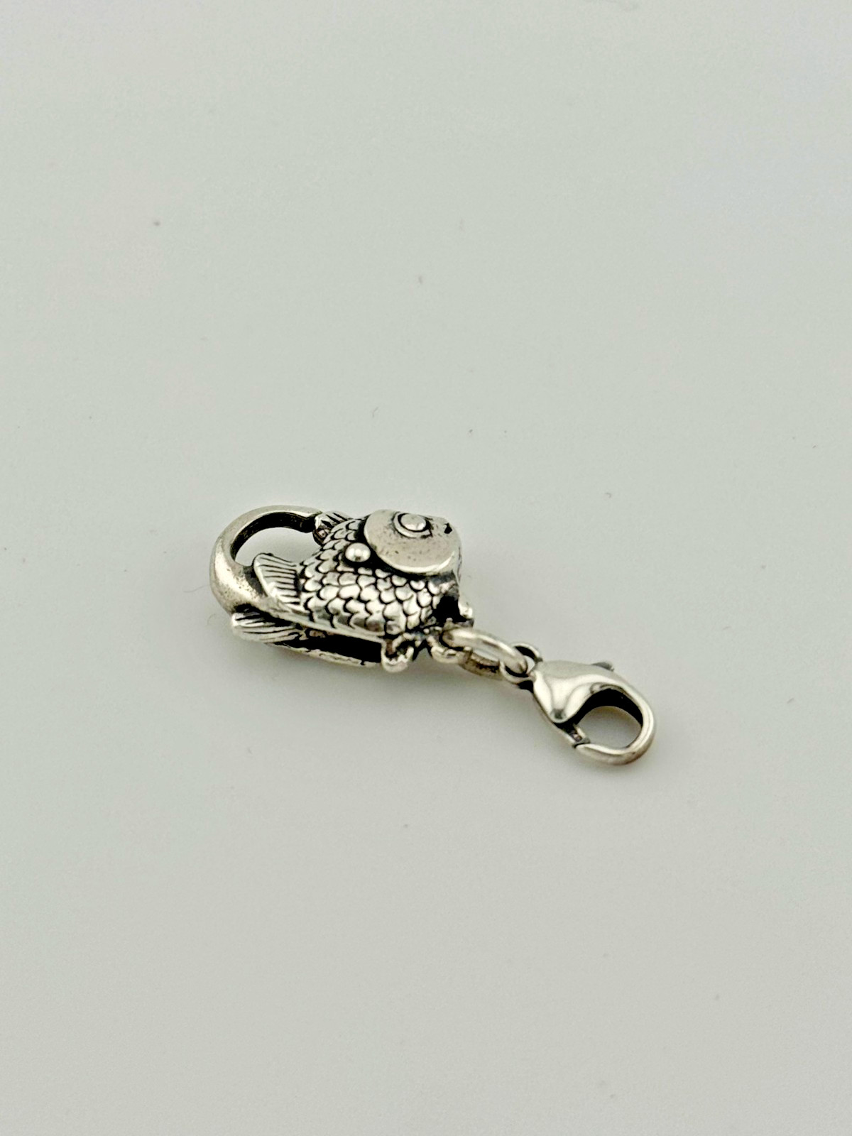 Retired Authentic Trollbeads Big Fish Clasp Lock Sterling .925 TAGLO-00002
