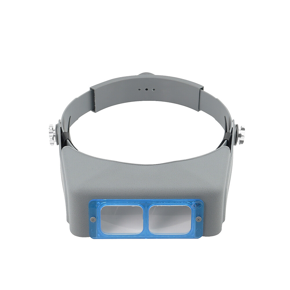 US 1 Pack Headband Magnifier Jewelers Magnifying Glasses Optical Headset Visor