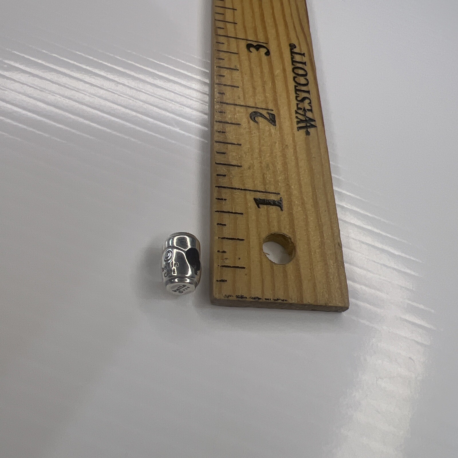 NEW HALIA 925 Sterling Silver Bead Charm Cafe Coffee Tea Cup Recycle Symbol