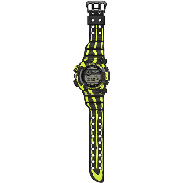 Casio G-SHOCK GW 8200TPF 1JR Frogman Tough Solar Black Light Green from Japan