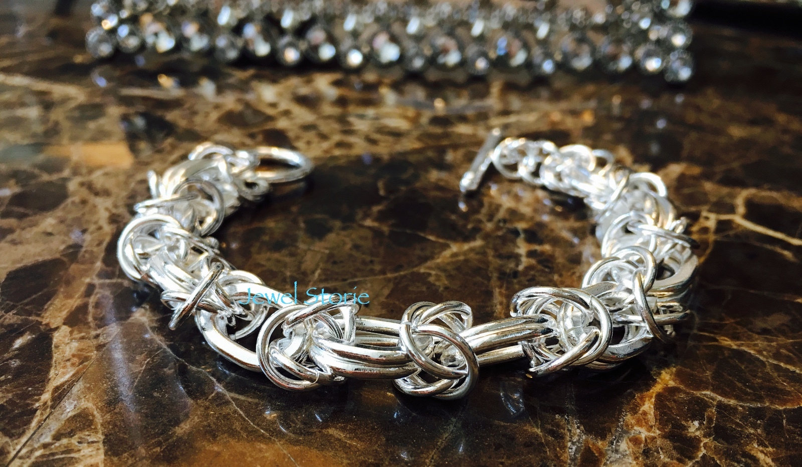 925 Sterling Silver Bracelet NEW Chain Link Bangle 8″ Gift FAST SHIPPING USA