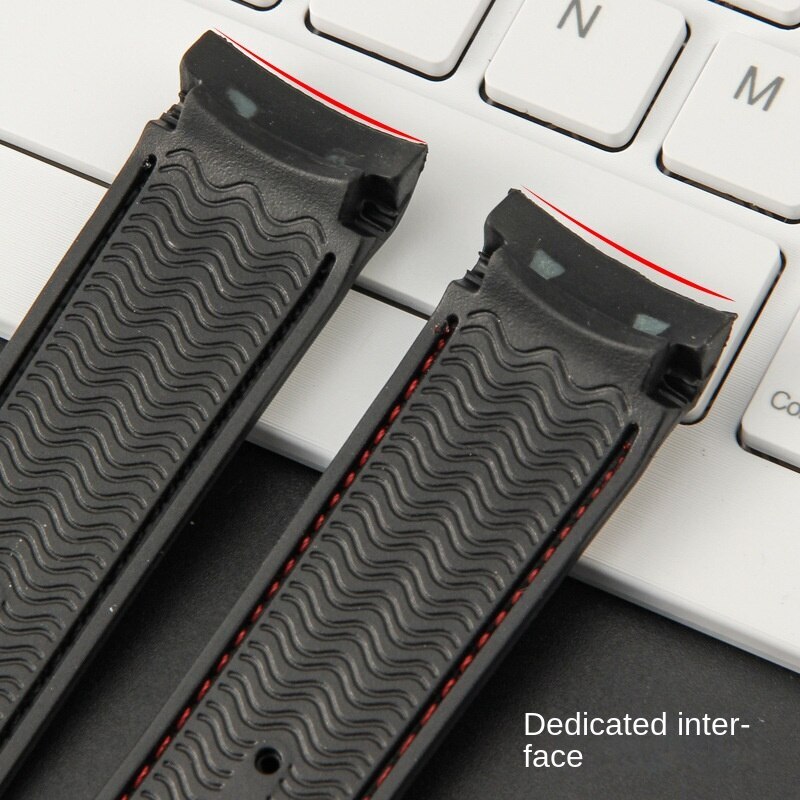 Premium Rugged Silicone Watch Strap Mens WristBand Fits OMEGA 20/22mm with Tools
