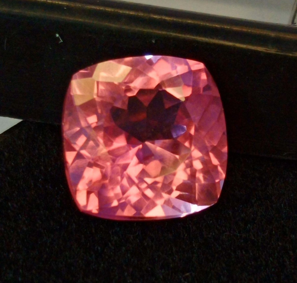 Certified Padparadscha Cushion Cut 7-9 Ct Sapphire Natural Loose Gemstone RK268