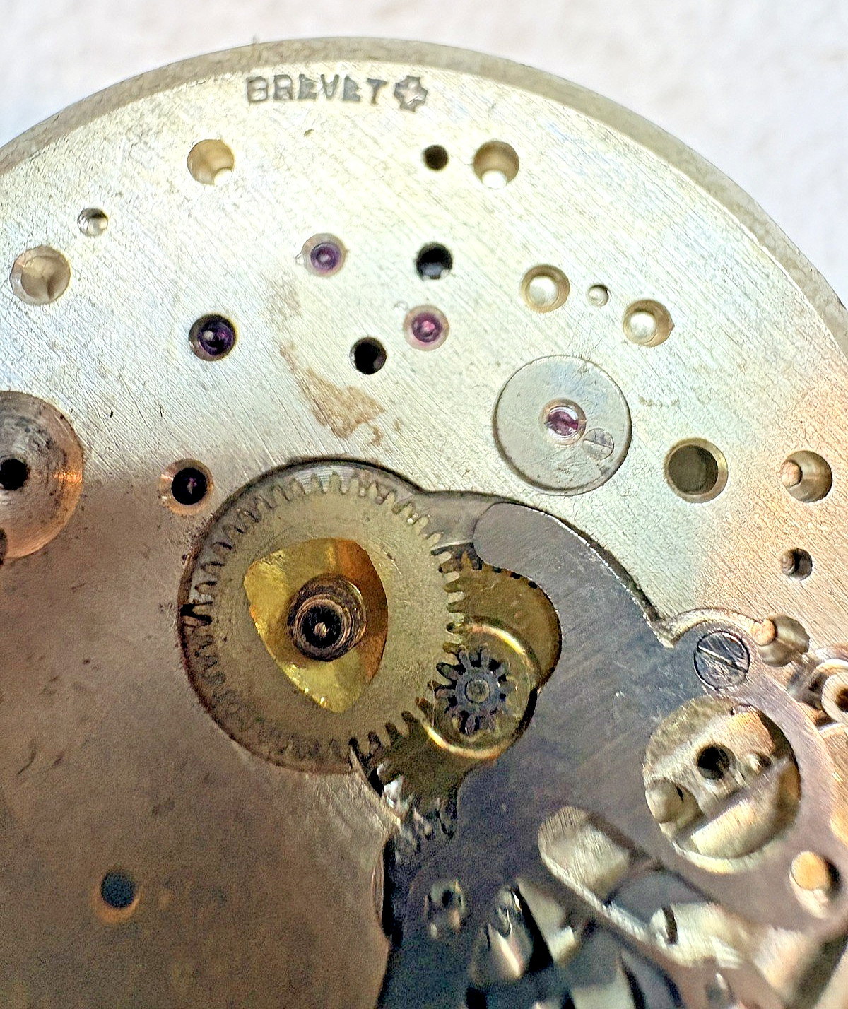 Vintage DOGMA Brand, “Brevet” Swiss Chronograph Watch Movement-COMPLETE!
