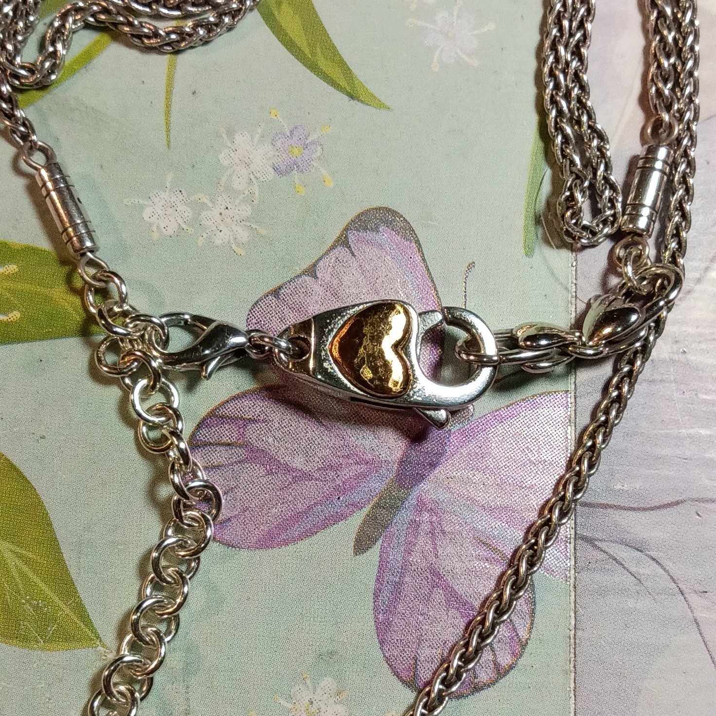 Brighton Opera Covertible Necklace Silver Tone Round W/ EXT Open Scrolled Pendan
