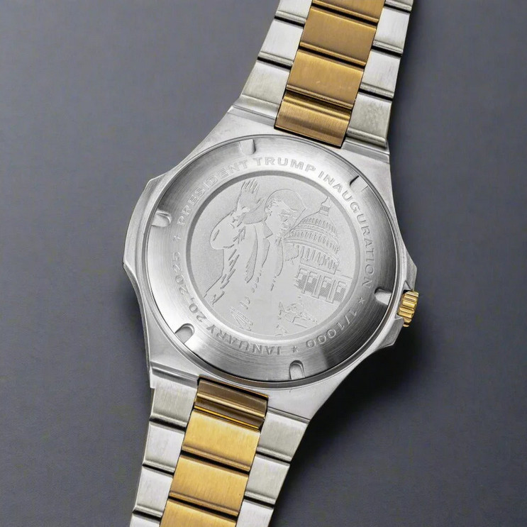 President DONALD TRUMP 45 47 Inauguration Jan 20 Watch BLACK SILVER GOLD # /500