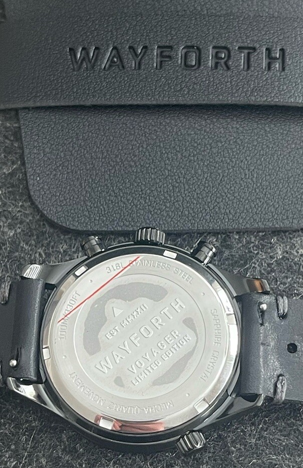 Wayforth Voyager Dual Time Chronograph