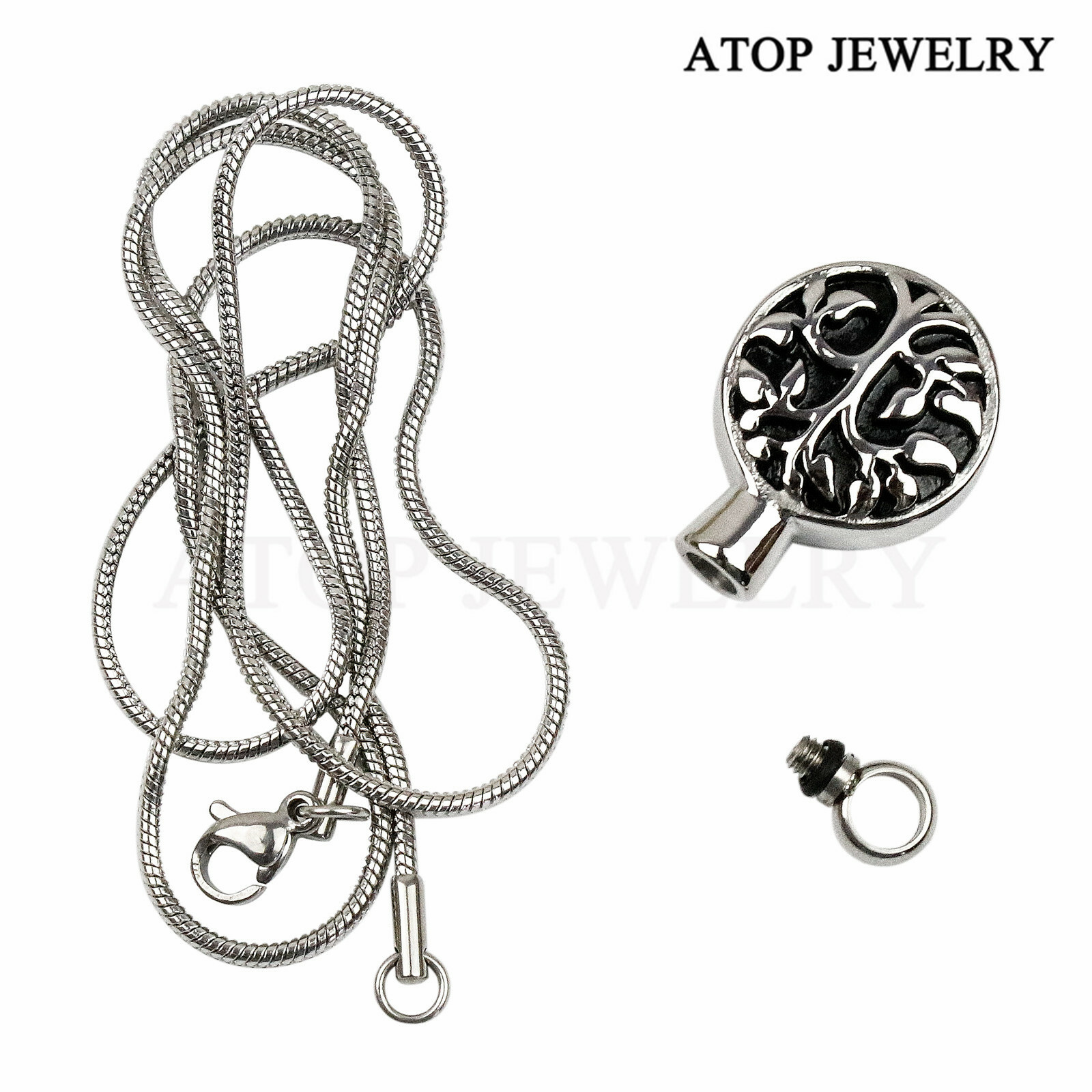 NEW Tree of Life Cremation Jewelry – Urn Necklace for Ashes – Keepsake Memorial
