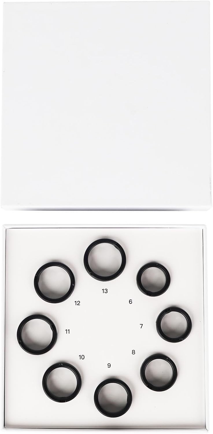 Smart Ring Sizing Kit – 8 Sizes (6-13) for Men & Women – Accurate…