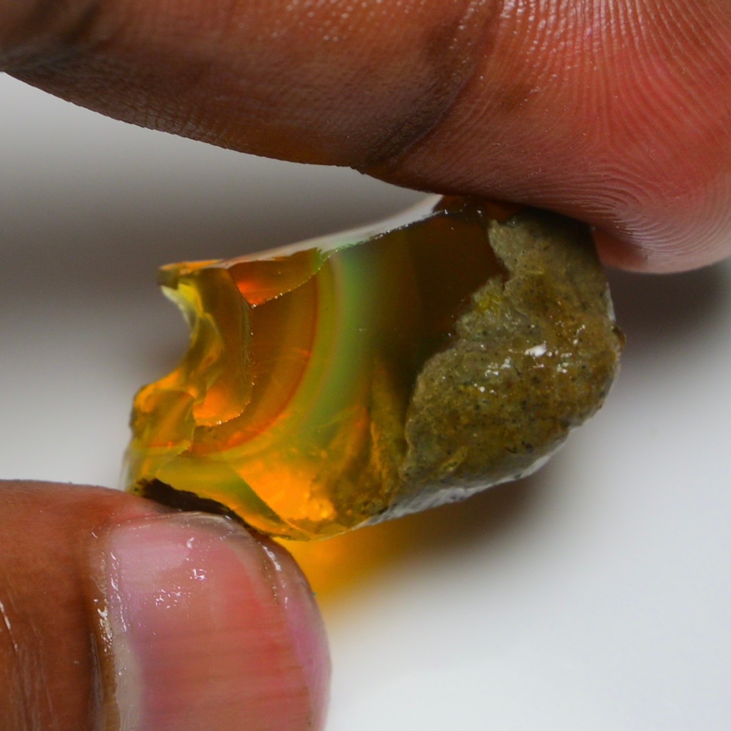 Opal Rough 25.20 Ct Natural Ethiopian Raw, Crystal Opal Specimen, Opal Gemstone