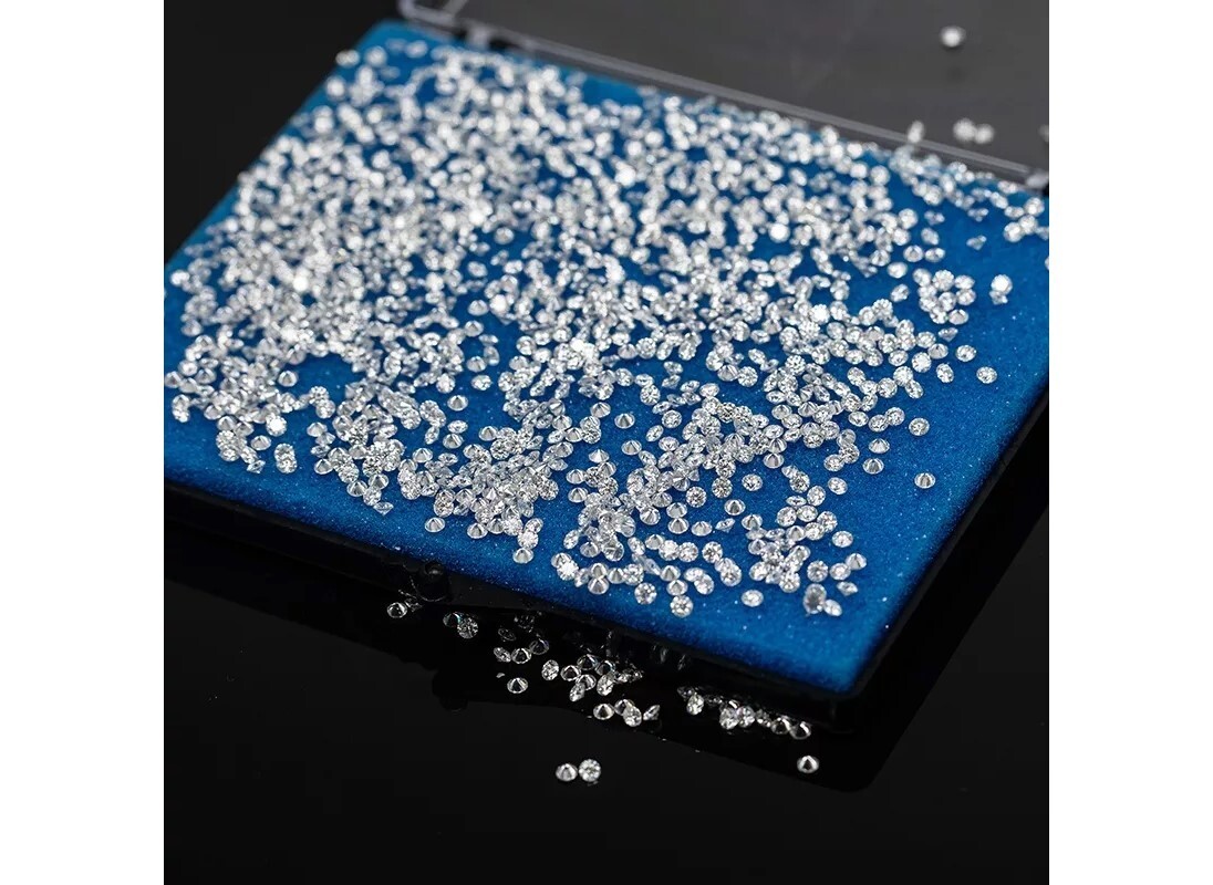 2.70 mm Size. CVD 1 Carat Lot VVS,G-H White Lab Grown Loose Diamonds Round Shape