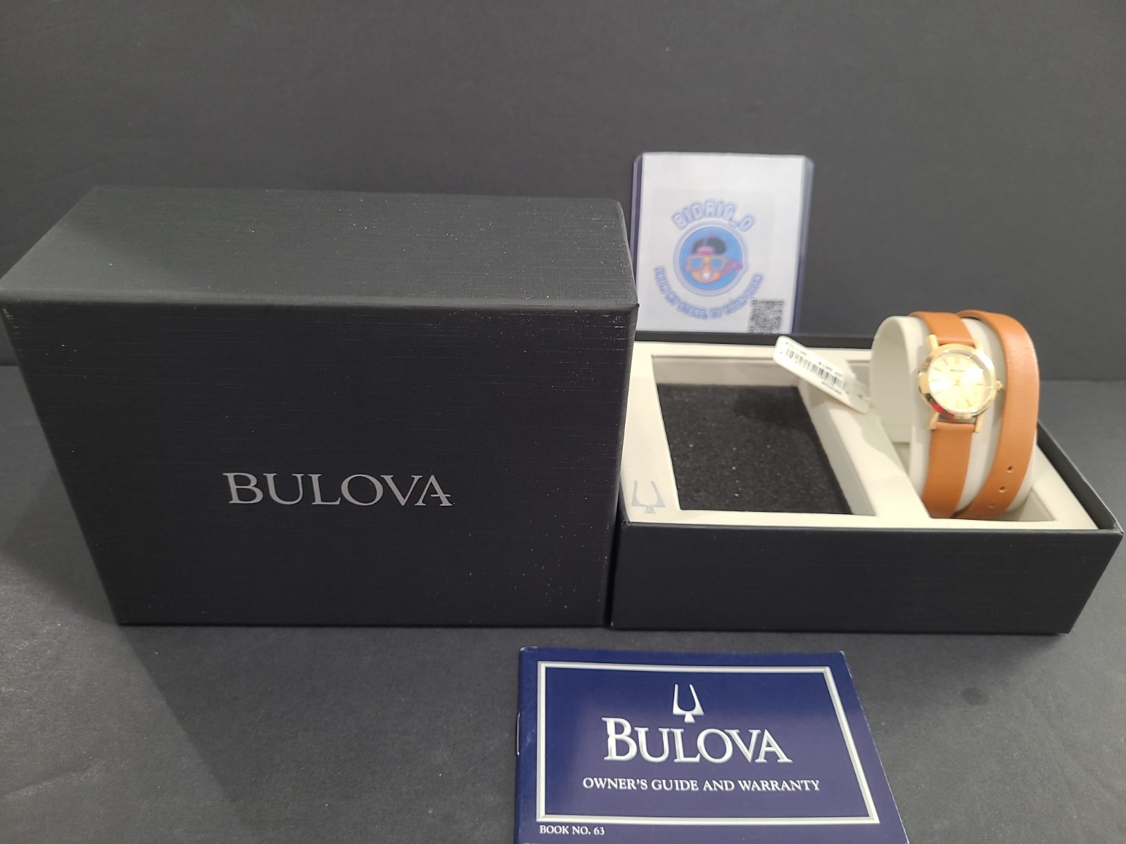 Bulova Ladies Dress Double Wrap Watch (Model: 97L135) – MSRP $185