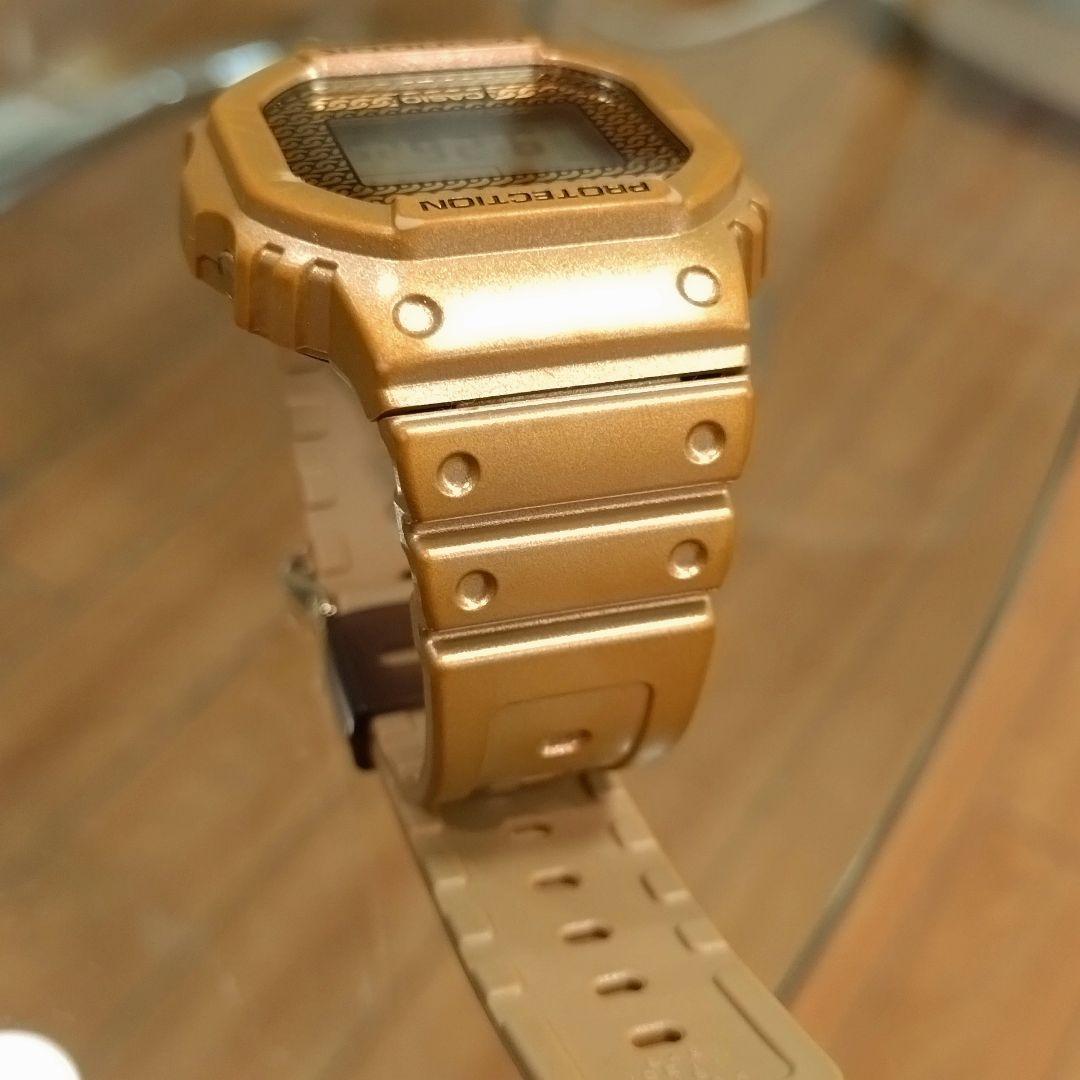 CASIO G-SHOCK DWE-5600HG Hip Hop Gold Watch